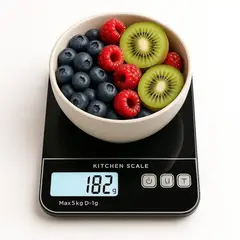 GENERICO - Balanza gramera hasta 10Kg bascula digital a pilas