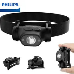 PHILIPS - PHILIPS Lámpara Portátil de Cabeza Recargable para Cabeza USB para Camping,  Senderismo
