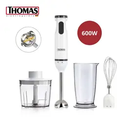 THOMAS - Batidora de Inmersión Thomas TH-8725 Regulador de Velocidad y Turbo