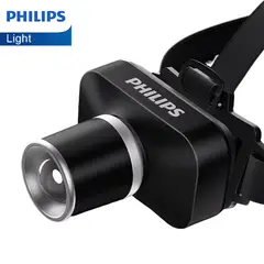 PHILIPS - PHILIPS Lámpara Portátil de Cabeza Recargable para Cabeza USB para Camping,  Senderismo
