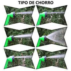 GENERICO - Manguera Retráctil hasta 22.5m Expandible + 7 Modos de Chorros