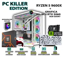 RYZEN - PC Gamer Pro XTREME Ryzen 5 9600X RAM 16GB DDR5 SSD 1TB GRAFICA RTX 5060 8GB