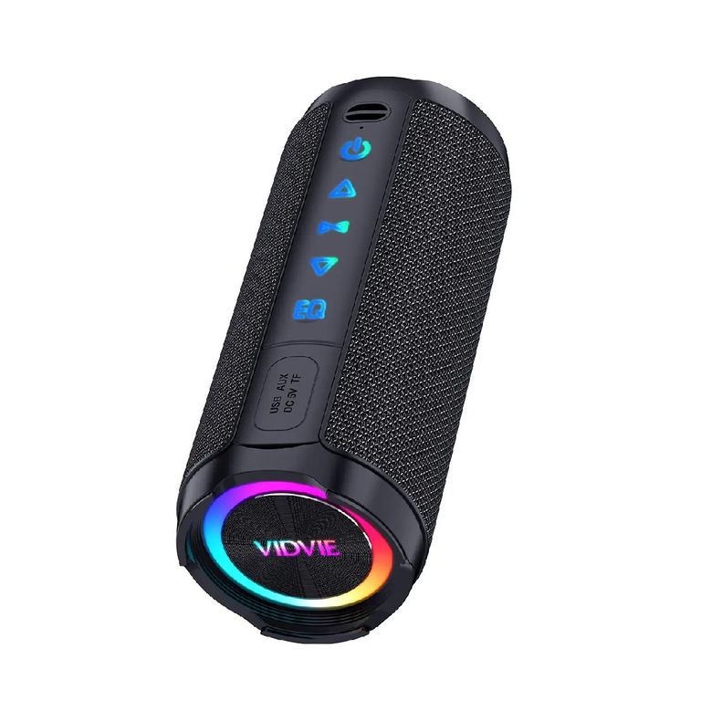 Parlante Inalámbrico 40W Con Luces RGB Vidvie SP934 Resistente al Agua IPX6