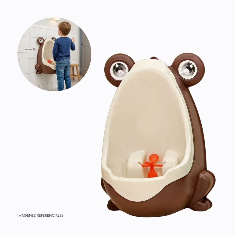 Urinario para Niños Diseño Sapito Bacín Infantil de Entrenamiento