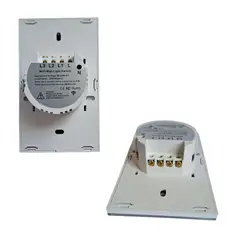 GENERICO - Interruptor Inteligente Wifi Amazon Alexa Google Home De 3 Botones YUS SWO1-3-X
