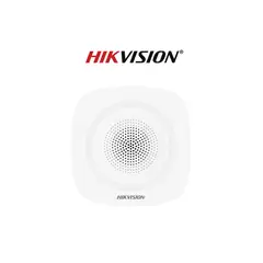 Hikvision - Sirena DS-PS1-I-WB Hikvision Alarma de incendio, pánico e intrusión Interior