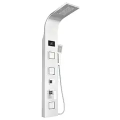 FRATELLI - COLUMNA DE DUCHA NIÁGARA C/LUCES LED SATINADA SUS 304