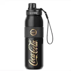 GERM - Botella térmica deportiva Coca Cola x GERM 580ml  19oz Negro
