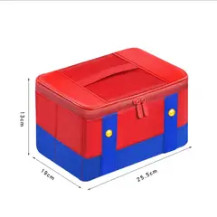 GENERICO - Maleta para consola Roja transportador de juegos