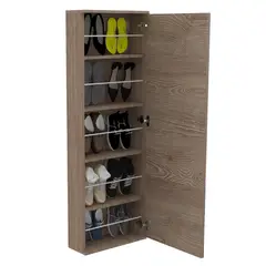 MASIVA HOME - Zapatera Bianca 5 compartimientos Marrón - Masiva Home