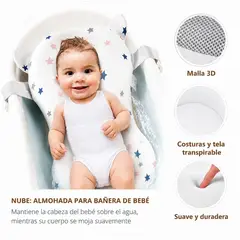 GENERICO - Almohada para bañera de bebe unisex