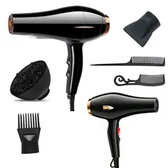GENERICO - Secador de cabello 5 en 1 profesional Hair Dryer