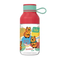 GENERICO - Botella De Agua Tritan Libre Bpa 430ml Quokka - Rojo