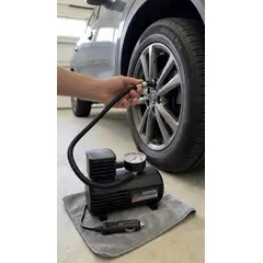 GENERICO - COMPRESOR DE AIRE PARA AUTO INFLADOR DE LLANTA PORTATIL