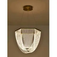 GENERICO - Lámpara colgante LED decorativa 60cm