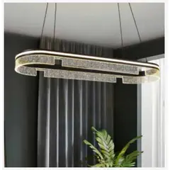 GENERICO - Lámpara colgante LED moderna lineal