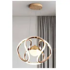 GENERICO - Lámpara colgante LED moderna 40cm