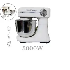 MORLEY - Batidora Planetaria Profesional Morley 3000 Watts 12 Velocidades Blanca Garantia