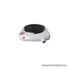 FINEZZA - Cocina Eléctrica Finezza 1 Hornilla 1500W Blanca FZ-201D1B