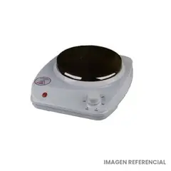 FINEZZA - Cocina Eléctrica Finezza 1 Hornilla 1500W FZ-202D3B Blanca