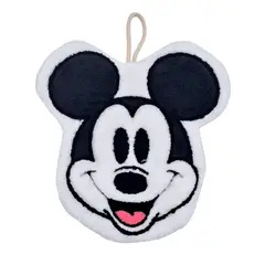 MICKEY MOUSE - Toalla de Mano Mickey Mouse Silueta Microfibra con Colgador