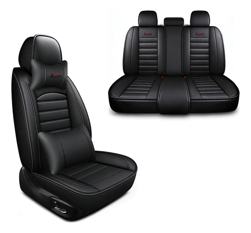 Funda Cubre Asiento Ecocuero Galanta Set 5 Asientos Luxury