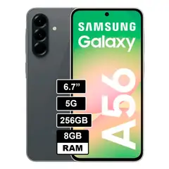 SAMSUNG - Galaxy A56 5G 256GB 8GB RAM Negro