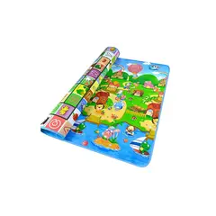 GENERICO - Tapete de piso para bebe reversible - alfombras infantiles didáctico antigolpes