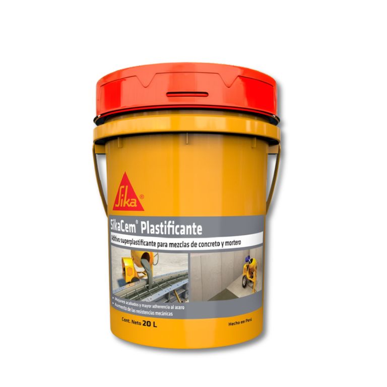 Aditivo Plastificante-Reductor de agua SikaCem®Plastificante x20L