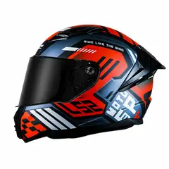 LS2 - CASCO LS2 FF810 VIGO KEDUO ROJO VISOR OSCURO Y CERT ECE-2206