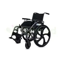 SHARE - SILLA DE RUEDAS DE ALUMINIO NEGRO DESMONTABLE SHARE