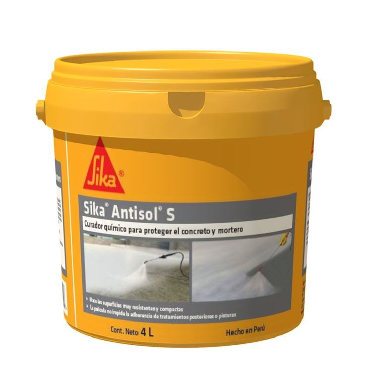 Agente de Curado de Concreto Líquido Sika® Antisol®S x 4L