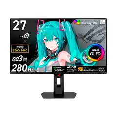 ASUS - Monitor Gamer ASUS ROG Strix OLED XG27ACDMS 27” QHD 280Hz 0.03ms QD-OLED