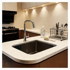 MAGIC - LAVADERO PREMIUM PESADO DE COCINA 45x40 Negro - Acero Inoxidable