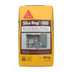 SIKA - Mortero Reforzado con Fibras para Reparación Sika Rep®-500 x 30Kg