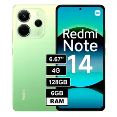 XIAOMI - CELULAR REDMI NOTE 14 6RAM 128GB VERDE