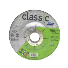 NORTON - DISCO DESBASTE FIERRO CLASSIC BY NORTON 4-1/2X1/4''X7/8"  PACK X 3 UNIDADES