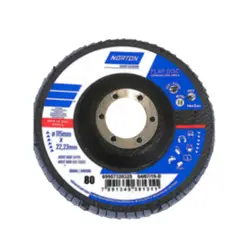 NORTON - DISCOS FLAP R828  4-1/2X7/8  P80  NORTON UNIDAD