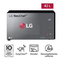 LG - Horno Microondas EasyClean 42 Litros LG MH8296DIR