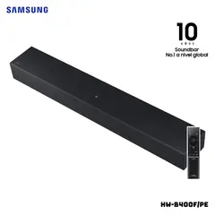SAMSUNG - SOUNDBAR SAMSUNG 2.0 NEGRO 40W - HW-B400F/PE