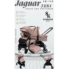 Stokker Baby - COCHE + MOISES + PORTA BEBE JAGUAR STOKKER BABY