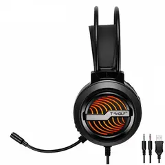TWOLF - Audifonos Gamer TWOLF H130 USB RGB Gaming