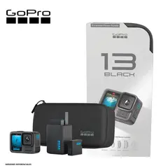 GOPRO - Cámara Profesional GoPro Hero 13 Black 5.3K 27MP Sumergible WiFi Bluetooth HyperSmooth