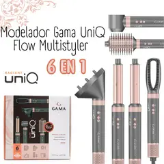 Gama - Cepillo Secador Gama Multistyler UniQ Flow 6 en 1