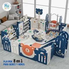 GENERICO - CIRCUITO DE JUEGOS PARA BEBES Y NIÑOS - OSITO AZUL