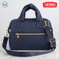 THERMOS - Lonchera Ejecutiva Thermos Termica Quilted Azul Marino