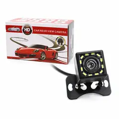 OEM - Cámara De Retroceso 12Led HD Cuadrado Con Base