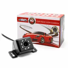 OEM - Cámara De Retroceso 8Led HD Cuadrado Con Base