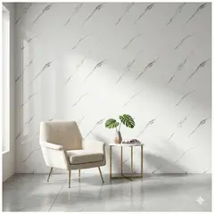 DECOKASA - Papel Tapiz Autoadhesivo Tipo Marmol Rollo Vinilico 3,6 m2 -Carrara Minimal