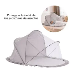 Baby - Mosquitero para Bebé Plegable y Portátil GRIS